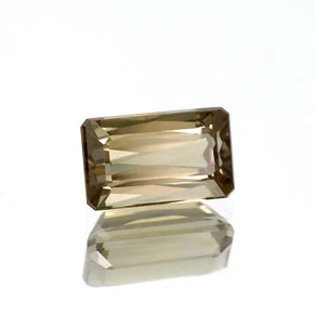 Grenat à changement de couleur multicolore naturelle taille émeraude, 1,26 ct, VVS-VS