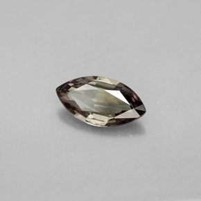 Grenat à changement de couleur multicolore naturelle marquise, 1,34 ct, VS