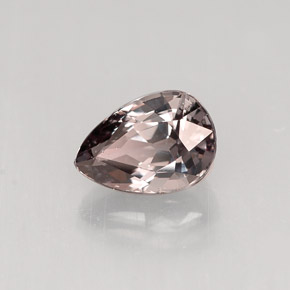 Grenat Couleur Changeant Brun verdâtre à rouge-rose naturelle En forme de poire, 1.18 ct, VVS-VS