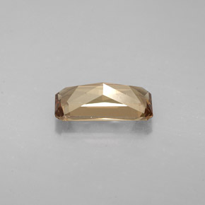 Grenat Couleur Changeant Brun Doré à Orange naturelle Taille émeraude, 1.44 ct, VS