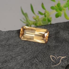 Grenat Couleur Changeant Brun doré naturelle Octogone / coupe Émeraude, 0.63 ct, VS