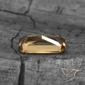 Grenat Couleur Changeant Brun doré naturelle Octogone / coupe Émeraude, 0.73 ct, VS