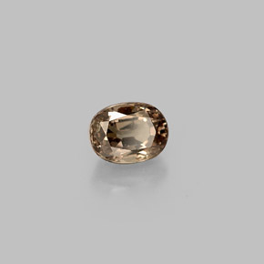 Grenat à changement de couleur multicolore naturelle coupe ovale, 1,12 ct, VS