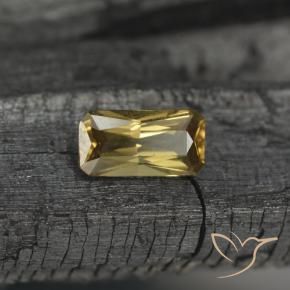 Grenat Couleur Changeant Doré noir naturelle Octogone / coupe Émeraude, 0.70 ct, VVS-VS