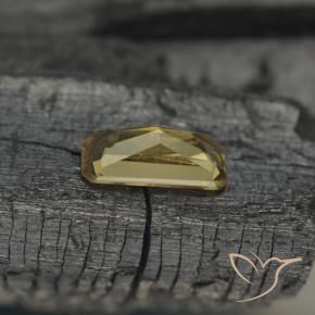 Grenat Couleur Changeant Doré noir naturelle Octogone / coupe Émeraude, 0.70 ct, VVS-VS