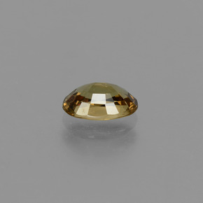 Grenat à changement de couleur multicolore naturelle coupe ovale, 0,56 ct, VS