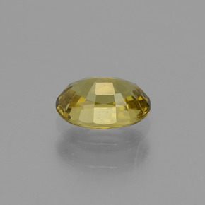 Grenat à changement de couleur multicolore naturelle coupe ovale, 0,66 ct, VVS-VS
