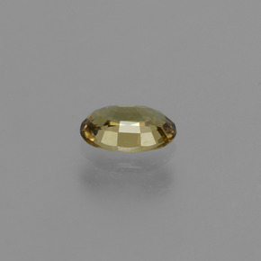 Grenat à changement de couleur multicolore naturelle coupe ovale, 0,64 ct, VVS-VS