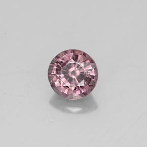 Grenat à changement de couleur multicolore naturelle coupe roude, 0,71 ct, VVS-VS