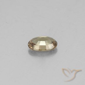Grenat Couleur Changeant Brun doré naturelle ovale, 0.52 ct, VS-SI