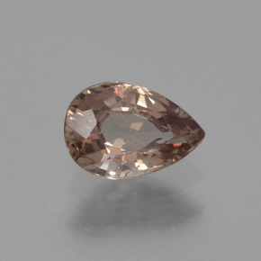 Grenat à changement de couleur jaune naturelle en forme de poire, 0,48 ct, VVS-VS