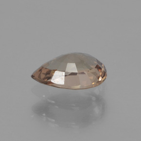 Grenat à changement de couleur jaune naturelle en forme de poire, 0,48 ct, VVS-VS