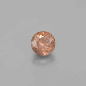 Grenat à changement de couleur multicolore naturelle coupe roude, 0,58 ct, VS-SI