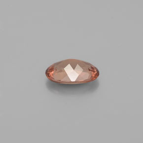 Grenat à changement de couleur de couleur changeante naturelle coupe ovale, 0,55 ct, VS