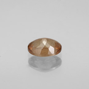 Grenat à changement de couleur marron naturelle coupe ovale, 1,07 ct, VS-SI