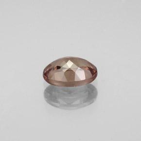 Grenat à changement de couleur marron naturelle coupe ovale, 1,10 ct, VS