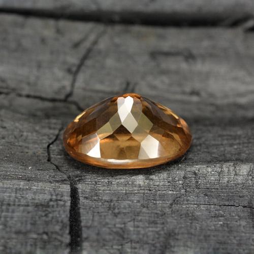 Grenat Couleur Changeant Marron foncé naturelle Coupe ovale, 3.77 ct, VS-SI