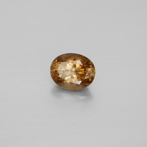 Grenat à changement de couleur multicolore naturelle coupe ovale, 1,63 ct, VS-SI
