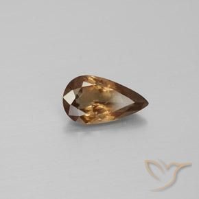 Grenat Couleur Changeant Marron clair naturelle En forme de poire, 1.77 ct, VS-SI
