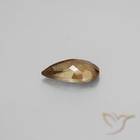 Grenat Couleur Changeant Marron clair naturelle En forme de poire, 1.77 ct, VS-SI