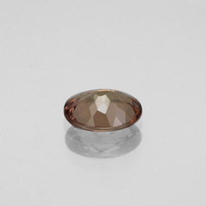 Grenat à changement de couleur marron naturelle coupe ovale, 1,41 ct, VS