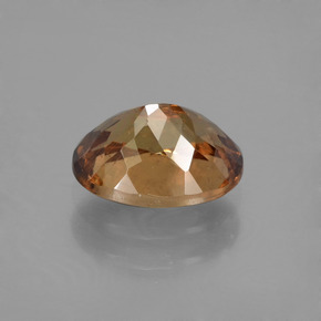Grenat Couleur Changeant Brun Doré à Orange naturelle Coupe ovale, 1.87 ct, VS-SI