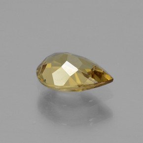 Grenat à changement de couleur multicolore naturelle en forme de poire, 0,47 ct, VVS