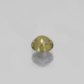 Grenat à changement de couleur de couleur changeante naturelle coupe roude, 0,69 ct, VVS-VS