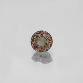 Grenat à changement de couleur multicolore naturelle coupe roude, 0,75 ct, VS