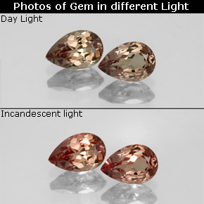 Achetez naturel ct multicolore grenat à changement de couleur gems, en forme de poire, en provenance madagascar chez gemselect. en stock, livraison internationale!