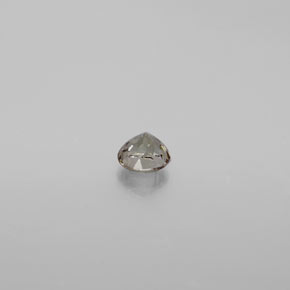 Grenat à changement de couleur multicolore naturelle coupe roude, 0,38 ct, VS