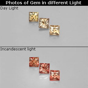 Achetez naturel ct de couleur changeante grenat à changement de couleur gems, carré, en provenance madagascar chez gemselect. en stock, livraison internationale!