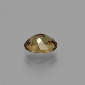 Grenat à changement de couleur multicolore naturelle coupe ovale, 1,18 ct, VVS-VS