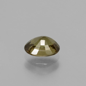 Grenat à changement de couleur multicolore naturelle coupe ovale, 0,94 ct, VS