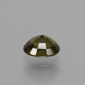 Grenat à changement de couleur multicolore naturelle coupe ovale, 1,36 ct, VS-SI