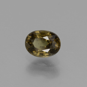 Grenat à changement de couleur de couleur changeante naturelle coupe ovale, 1,13 ct, VS-SI