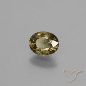 Grenat Couleur Changeant Brun moyen-foncé naturelle ovale, 0.85 ct, VS-SI