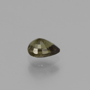 Grenat à changement de couleur multicolore naturelle en forme de poire, 0,48 ct, VS
