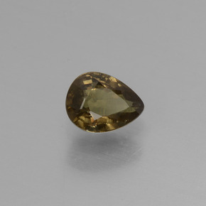 Grenat Couleur Changeant Brun verdâtre à rouge-rose naturelle En forme de poire, 0.50 ct, VS