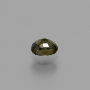 Grenat à changement de couleur multicolore naturelle coupe ovale, 0,53 ct, VS