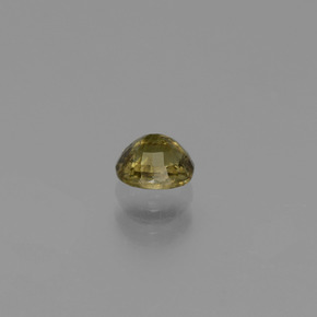 Grenat à changement de couleur multicolore naturelle coupe ovale, 0,51 ct, VS