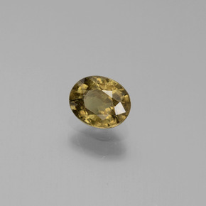 Grenat Couleur Changeant Vert à Rouge-Rose naturelle Coupe ovale, 0.68 ct, VS