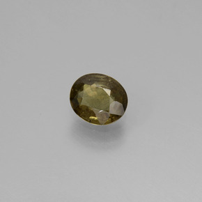 Grenat Couleur Changeant Vert à Rouge-Rose naturelle Coupe ovale, 0.49 ct, VS