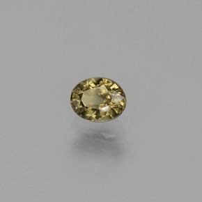 Grenat Couleur Changeant Vert à Rouge-Rose naturelle Coupe ovale, 0.62 ct, VS