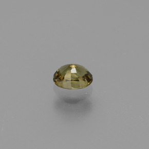 Grenat à changement de couleur multicolore naturelle coupe ovale, 0,55 ct, VS