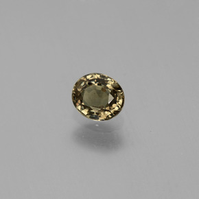 Grenat Couleur Changeant Vert à Rouge-Rose naturelle Coupe ovale, 0.53 ct, VS