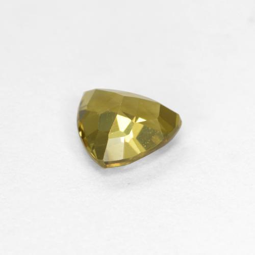 Grenat Couleur Changeant Jaune doré naturelle Trillion, 0.70 ct, VS