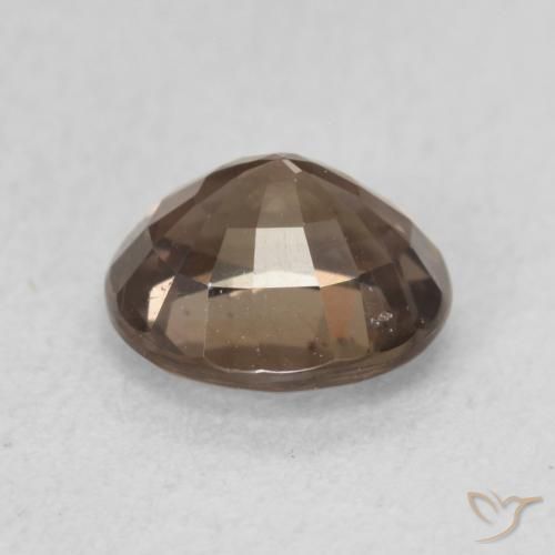 Grenat Couleur Changeant Brun léger moyen naturelle ovale, 1.24 ct, VVS-VS