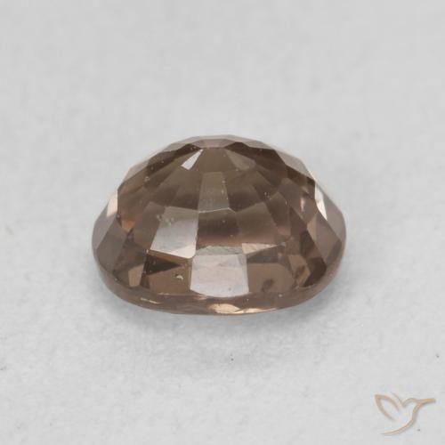 Grenat Couleur Changeant Brun léger moyen naturelle ovale, 1.07 ct, VVS-VS