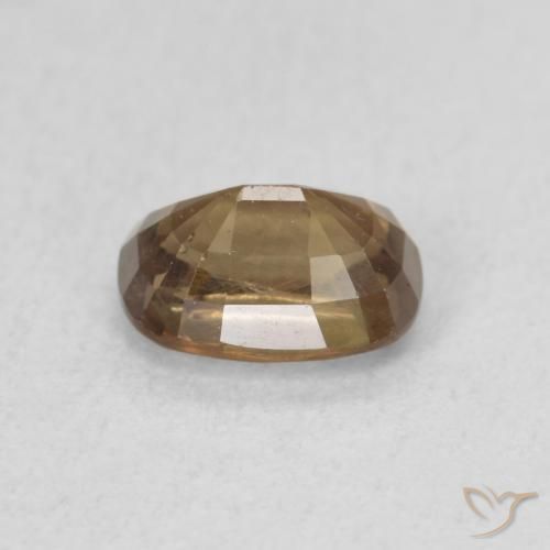 Grenat Couleur Changeant Marron foncé naturelle ovale, 1.08 ct, VS